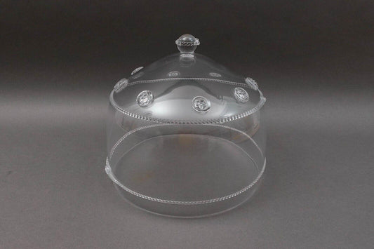 Juliska Signed Isabella Large Glass Large 11" Cake Dome