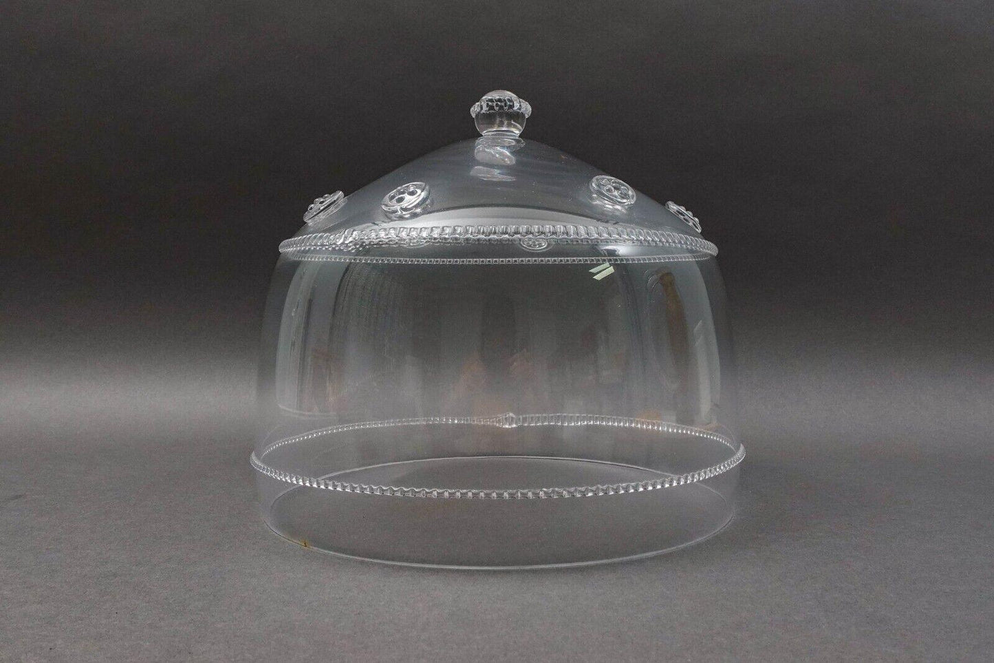 Juliska Signed Isabella Large Glass Large 11" Cake Dome