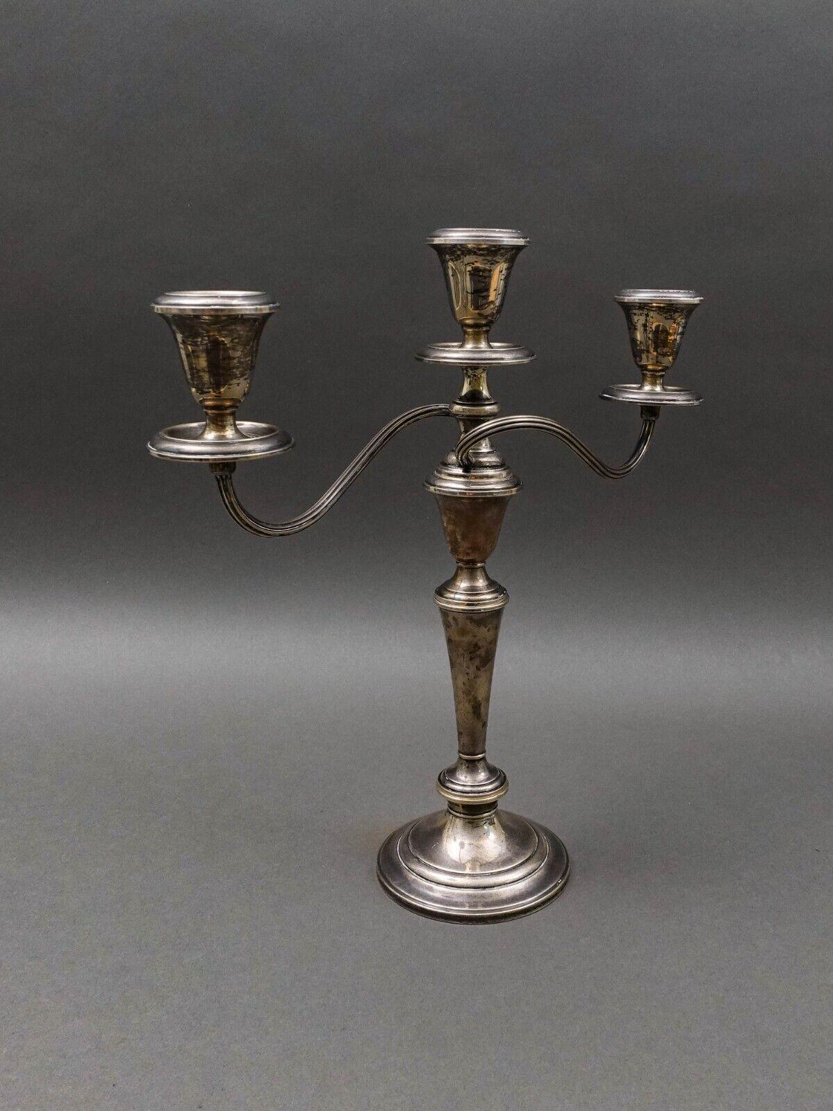 Gorham Vintage Sterling Silver 638 Twisted Branch Candelabra Candle Holder Pair