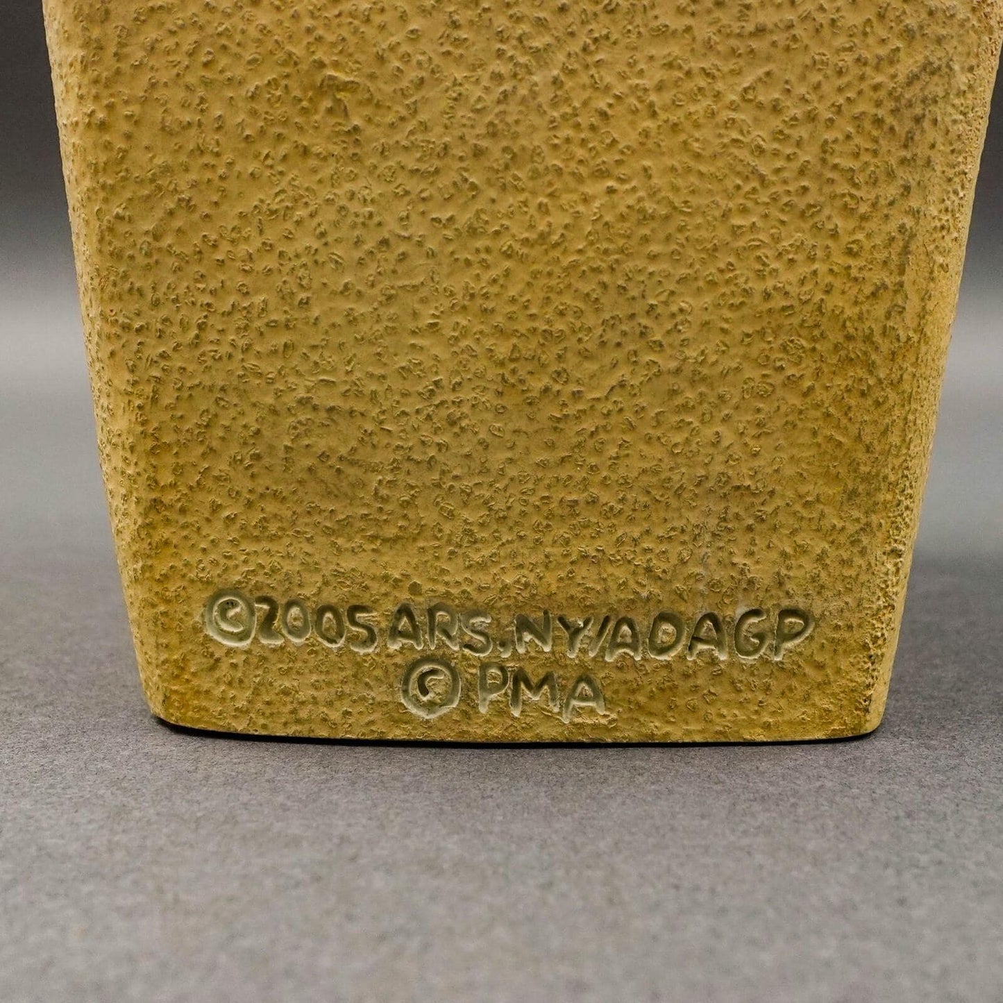 Constantin Brancusi Vintage ARS PMA The Kiss Limestone Sculpture 8 3/4"