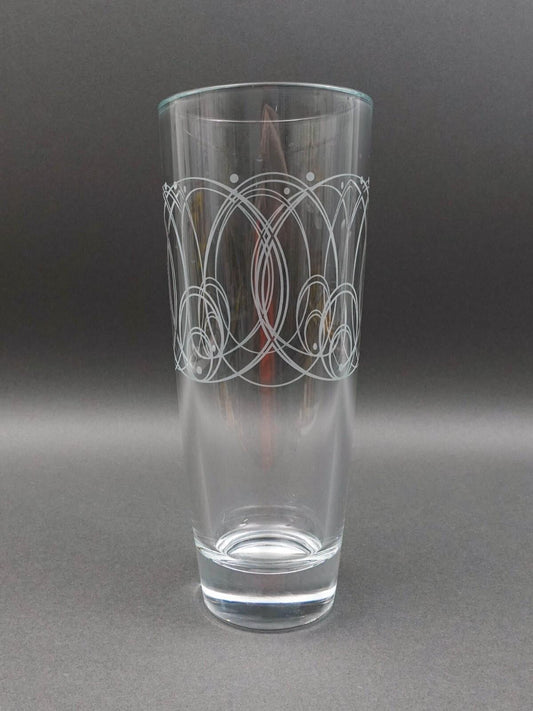 Waterford Crystal Ballet Icing Tall Glass Vase 12"