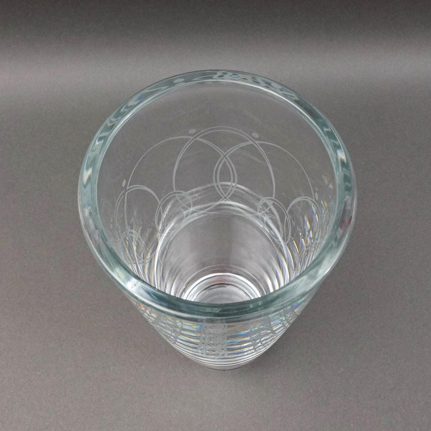 Waterford Crystal Ballet Icing Tall Glass Vase 12"