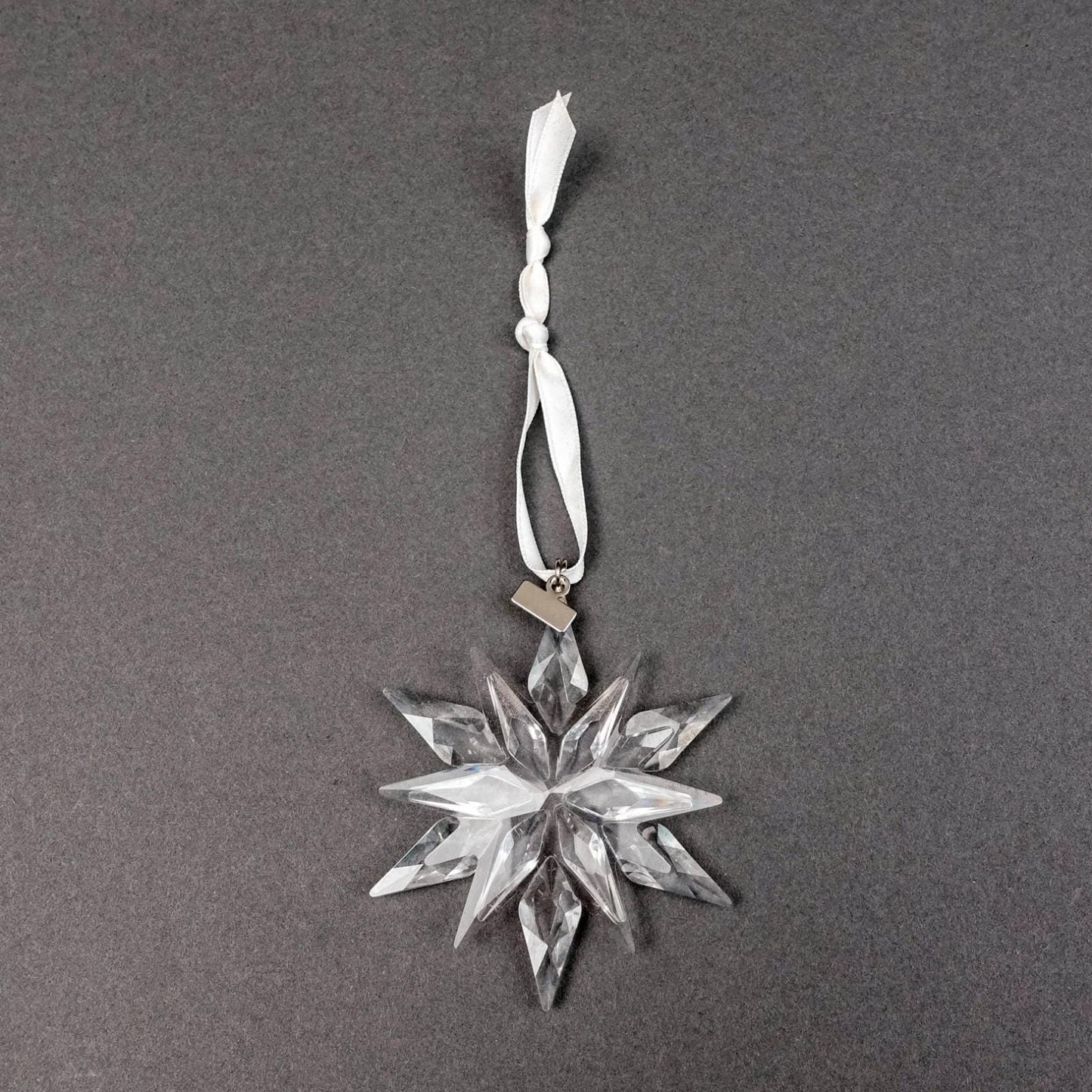 Swarovski Crystal 2011 Annual Edition Christmas Snowflake Ornament With Box