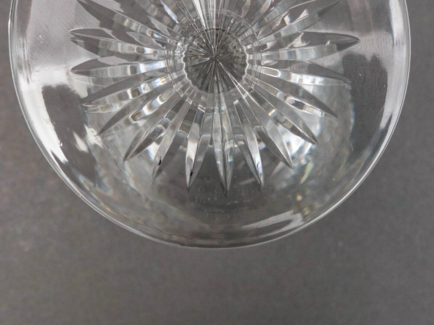 Edinburgh Crystal Scotland Thistle 4 7/8" Champagne Sherbet Glasses Set Of 4