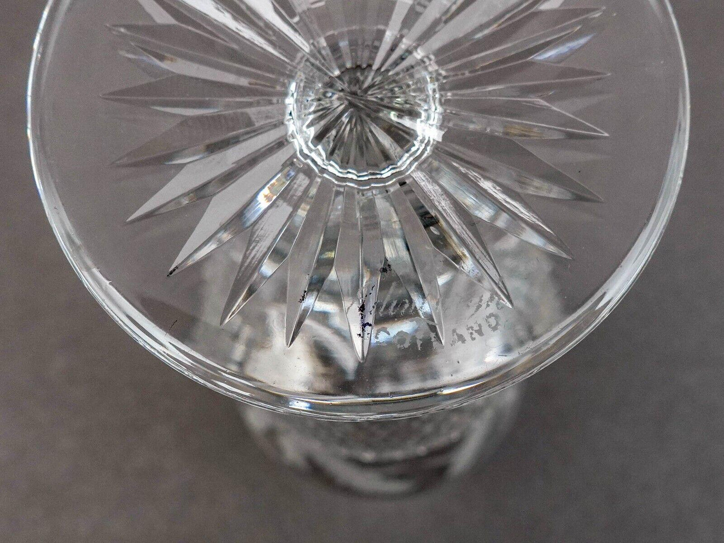 Edinburgh Crystal Scotland Thistle 4 1/4" Sherry Glasses Set Of 5