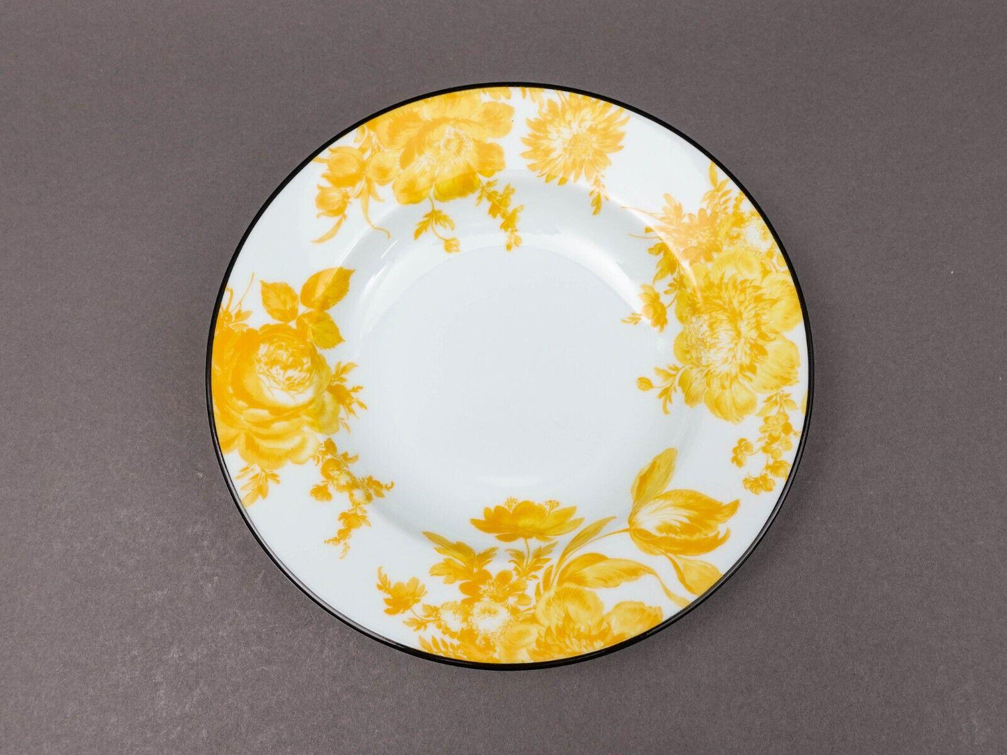 Bill Goldsmith Site Corot Limoges France Potpourri 8" Rimmed Soup Bowl Set Of 4