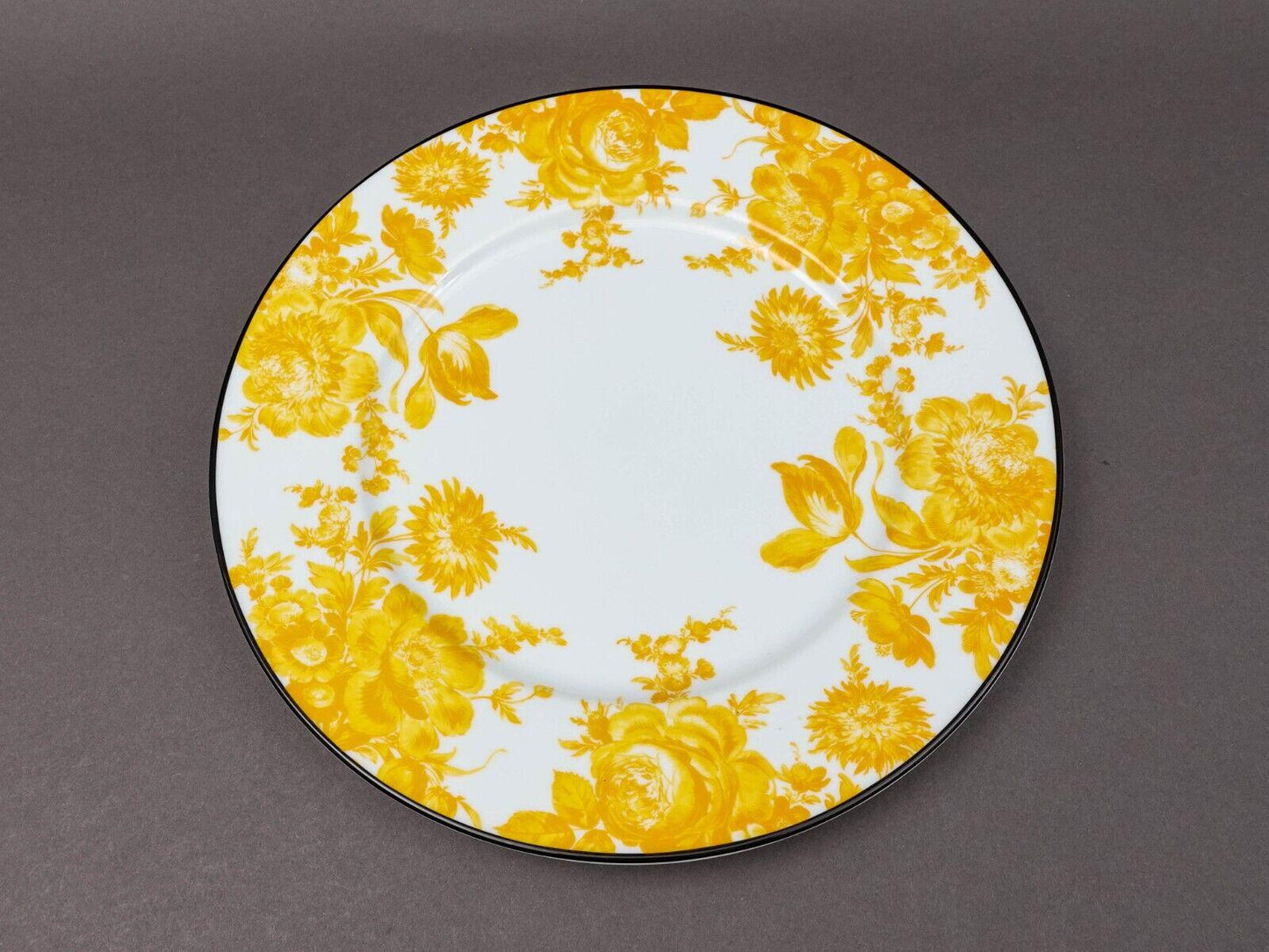 Bill Goldsmith Site Corot Limoges France Potpourri 10 3/8" Dinner Plate Set Of 6