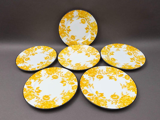 Bill Goldsmith Site Corot Limoges France Potpourri 12" Charger Plate Set Of 6