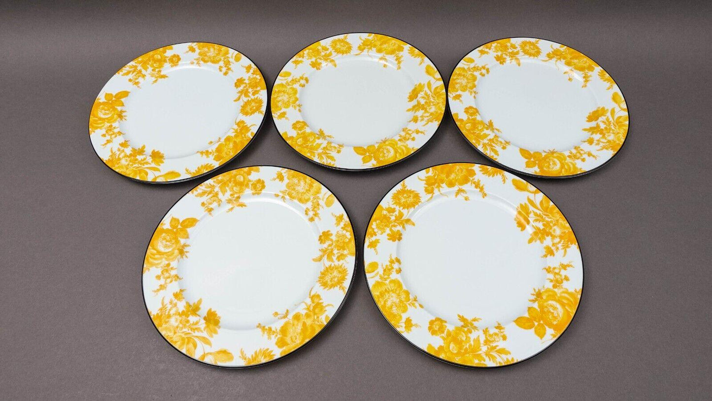 Bill Goldsmith Site Corot Limoges France Potpourri 10 3/8" Dinner Plate Set Of 5