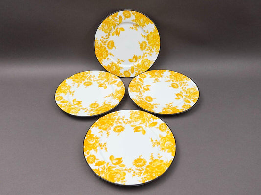 Bill Goldsmith Site Corot Limoges France Potpourri 12" Charger Plate Set Of 4