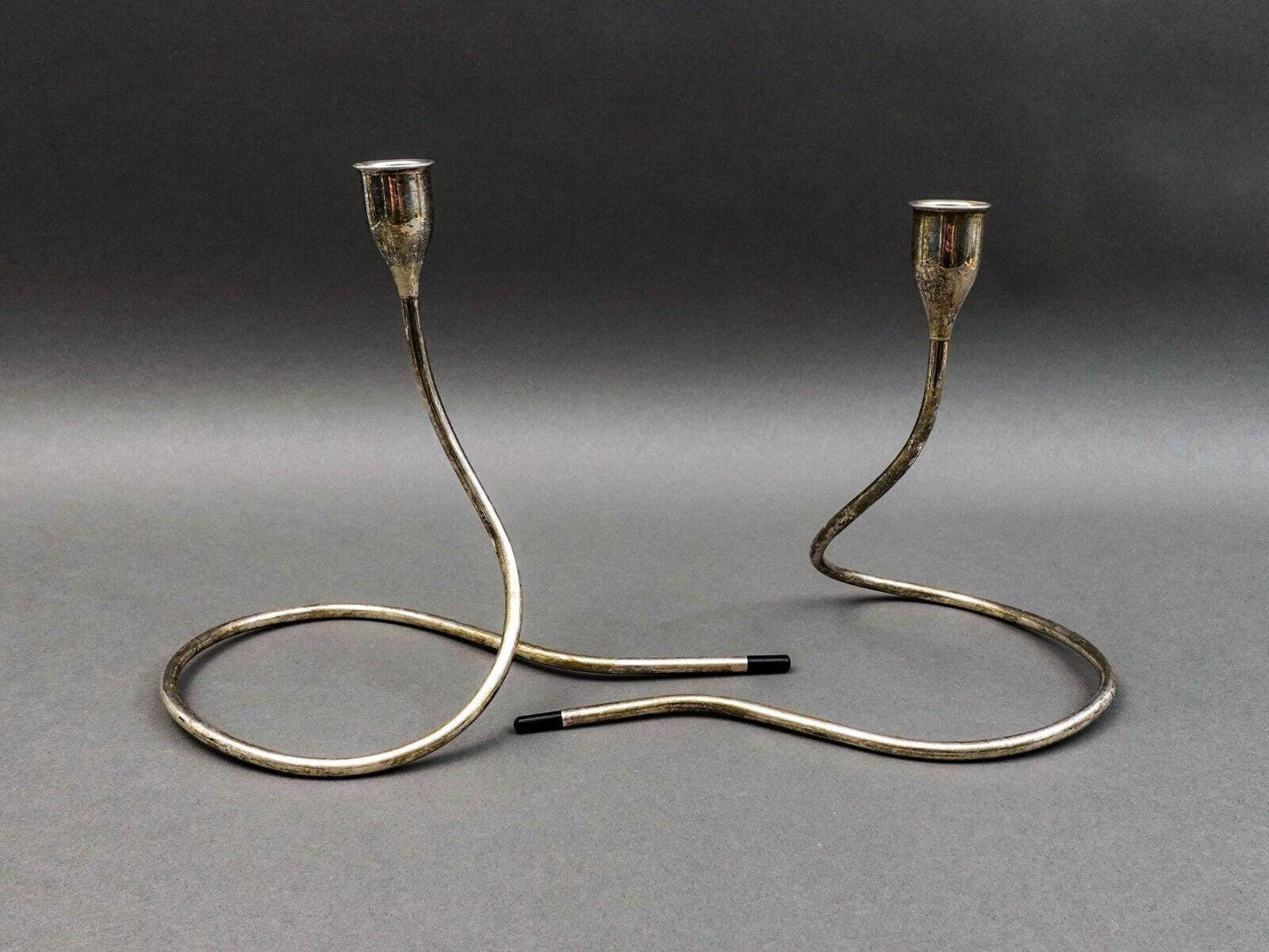 Towle Marion Anderson Noyes Sterling Silver Pair Of Candlesticks Candle Holders