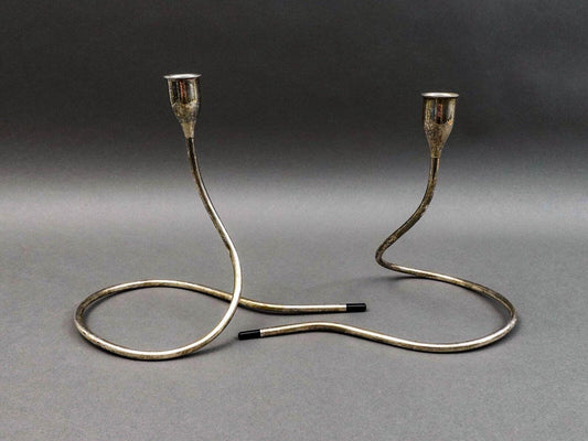 Towle Marion Anderson Noyes Sterling Silver Pair Of Candlesticks Candle Holders
