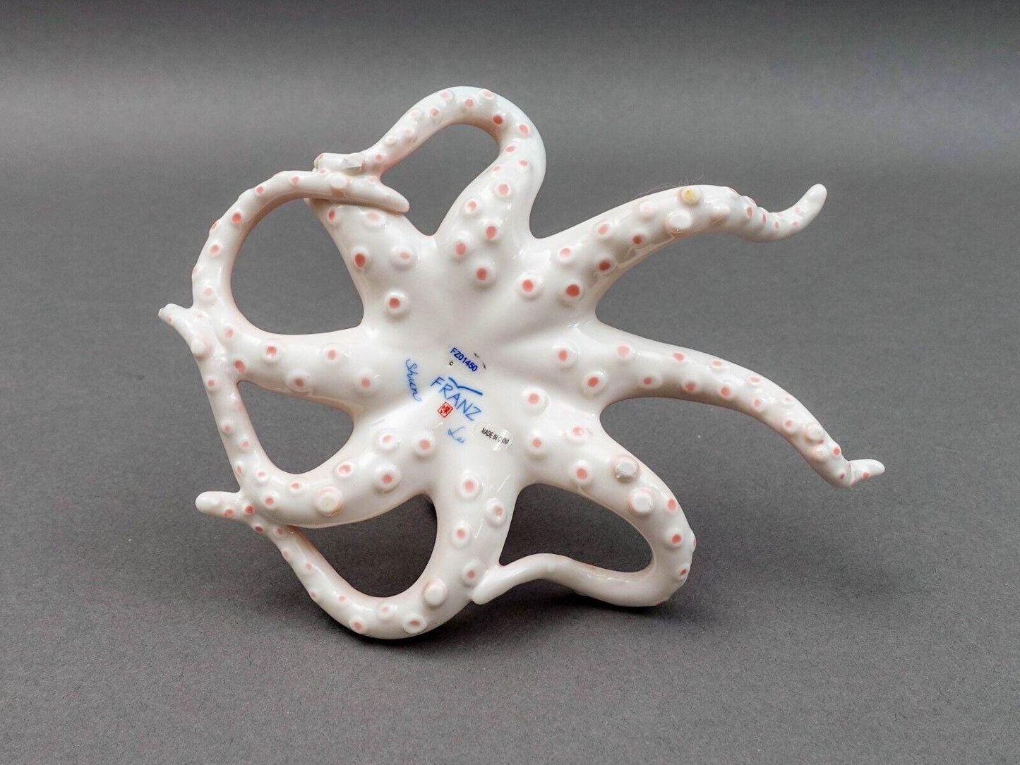Franz Shun Lei FZ01450 By The Sea Porcelain Octopus Figurine
