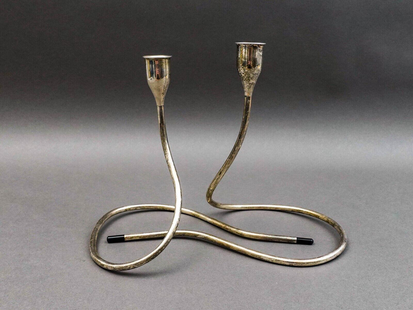 Towle Marion Anderson Noyes Sterling Silver Pair Of Candlesticks Candle Holders