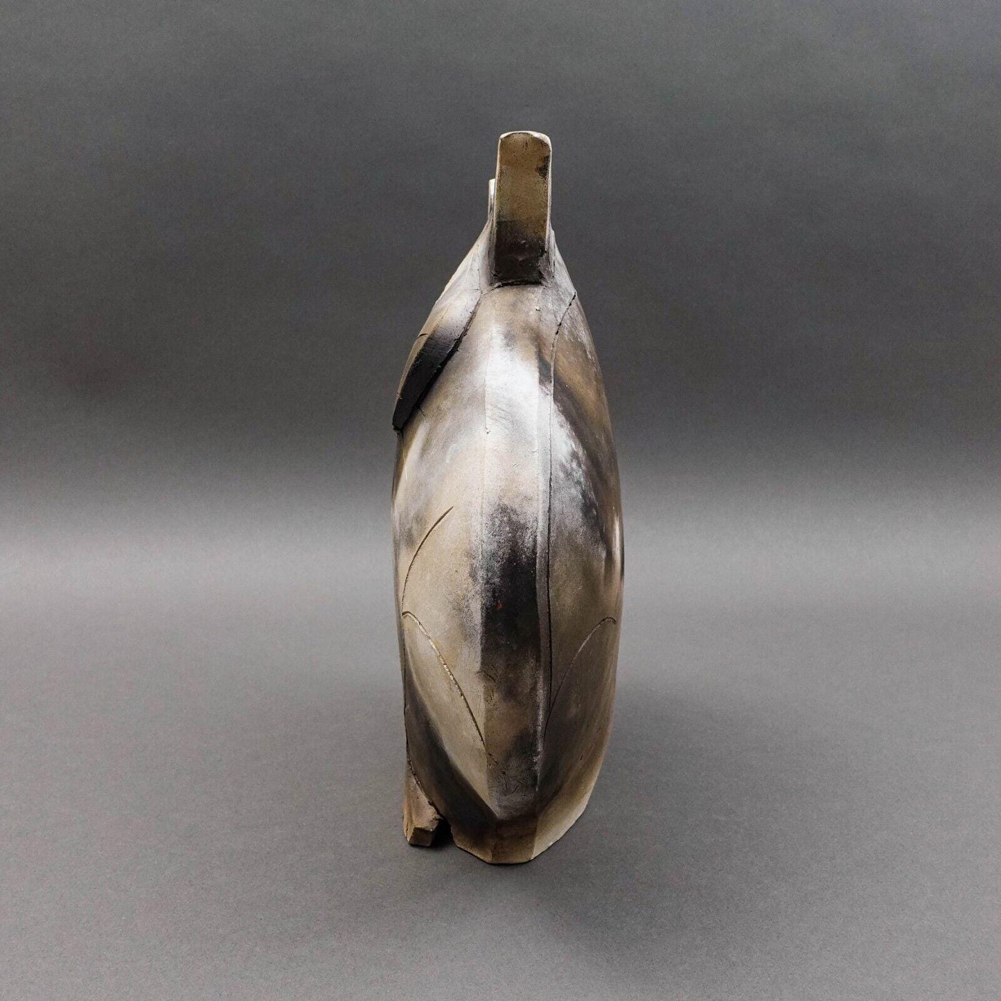 Mary Dewey Gates 1995 Signed Sitting Cat Original Studio Art Pottery Sculpture