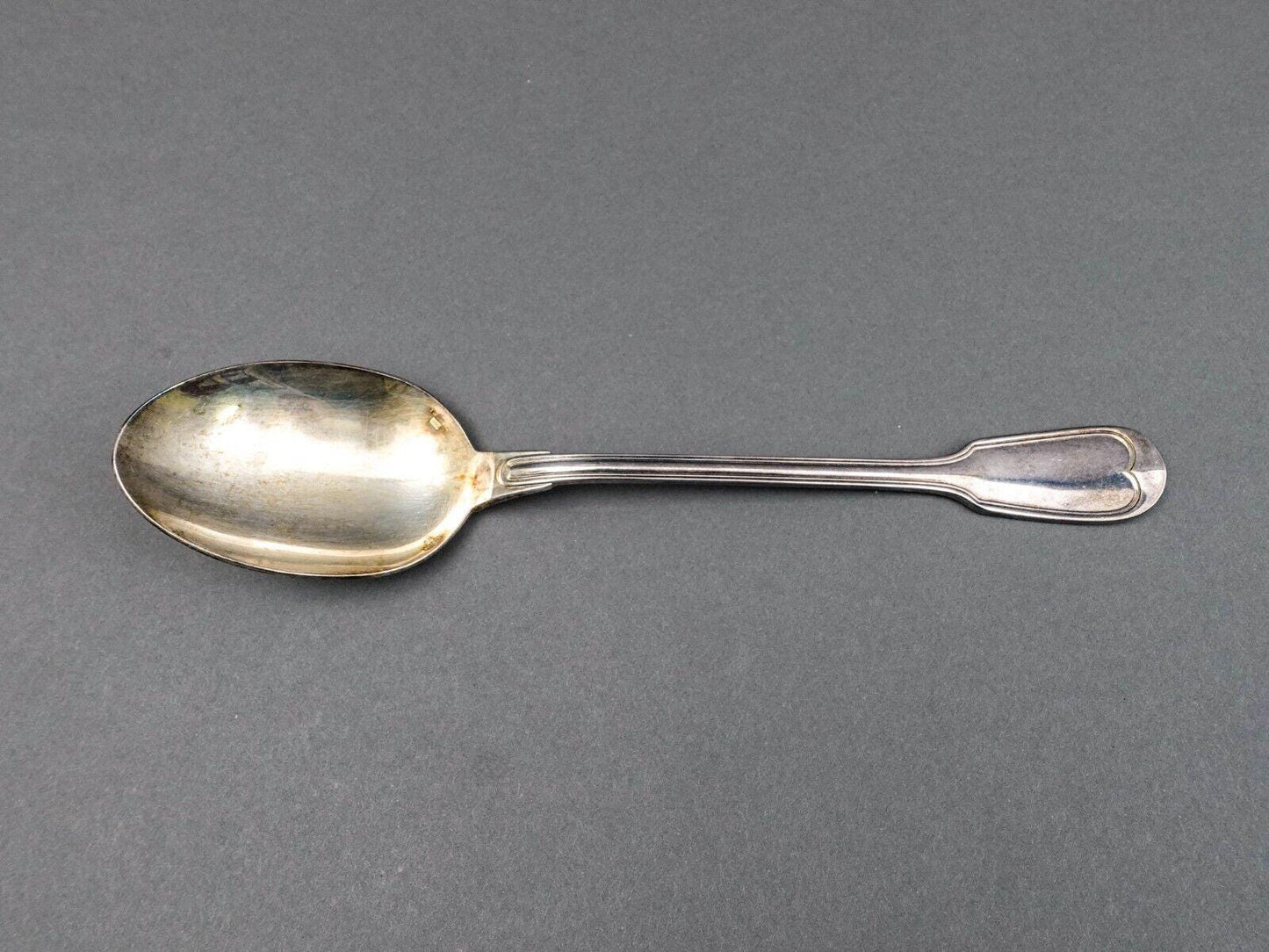 Christofle France Chinon Silverplate 9 7/8" Spoon