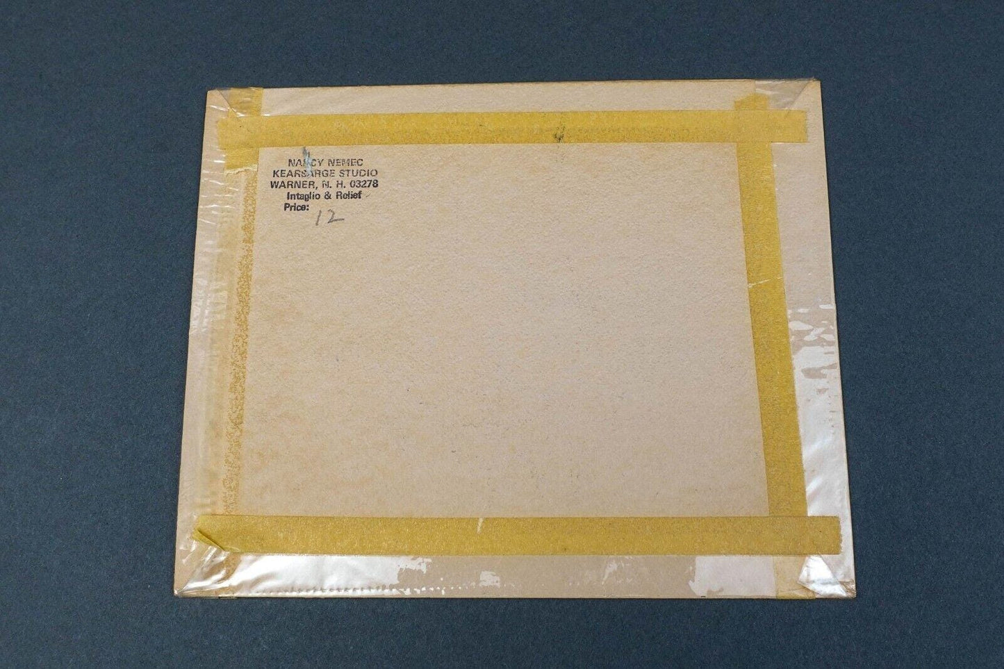 Nancy Themeo 1983 "Age Before Beauty" Intaglio & Relief Print Signed 138/350