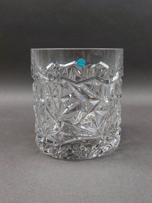 Tiffany & Co Rock Cut Crystal Heavy Wine Cooler Champagne Ice Bucket