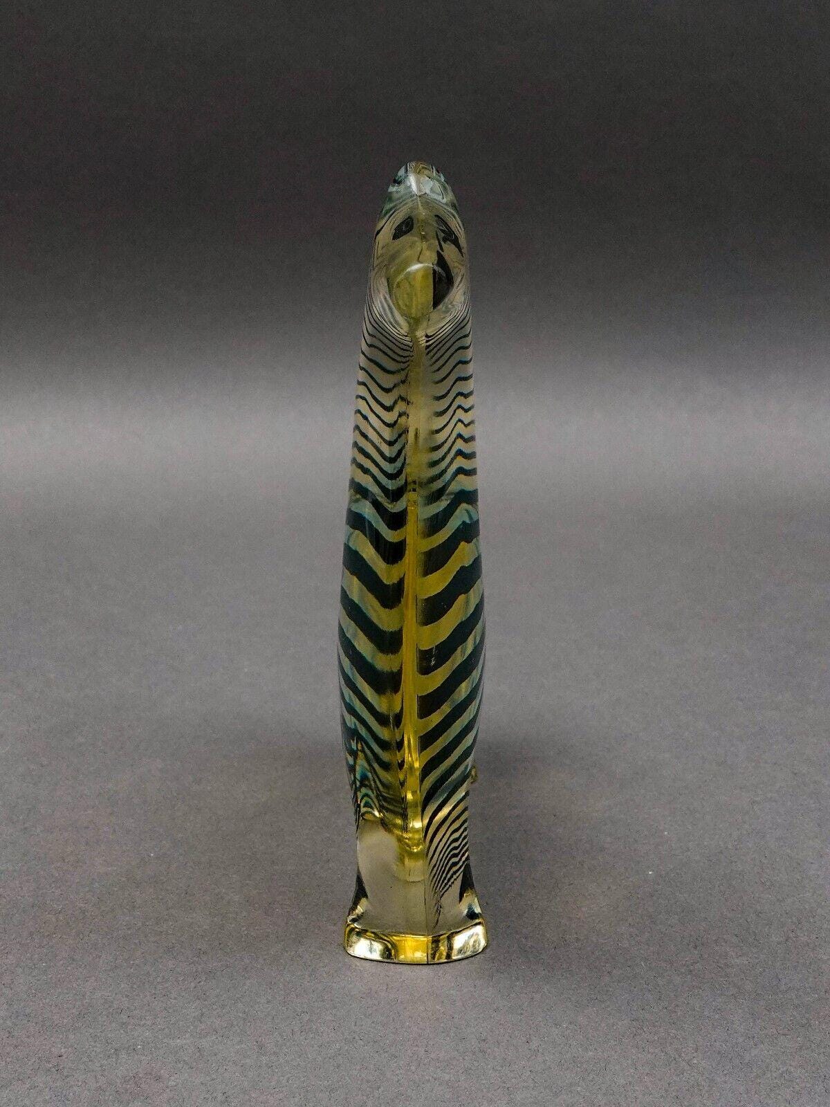 Abraham Palatnik Brazil Lucite Acrylic Op Art Alpaca Llama Zebra Horse Figurine