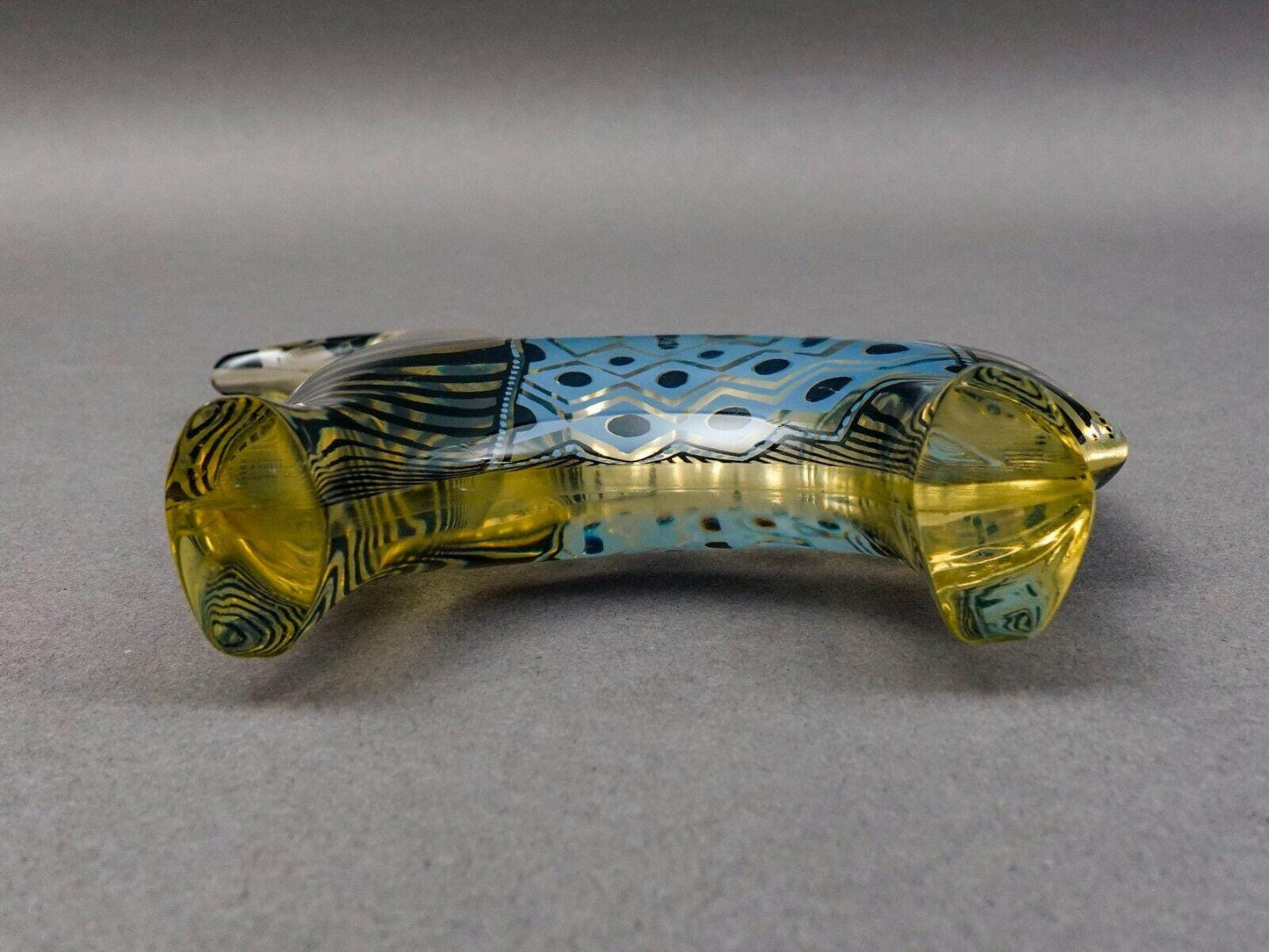 Abraham Palatnik Brazil Lucite Acrylic Op Art Alpaca Llama Zebra Horse Figurine