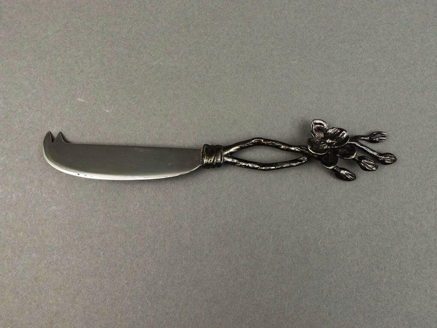 Michael Aram Black Orchid Granite Cheese Board With Knife Serving Set