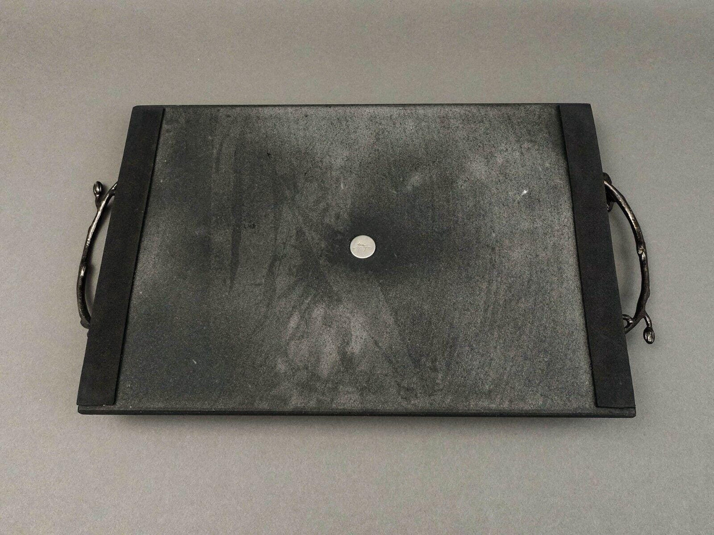 Michael Aram Black Orchid Granite Cheese Board With Knife Serving Set