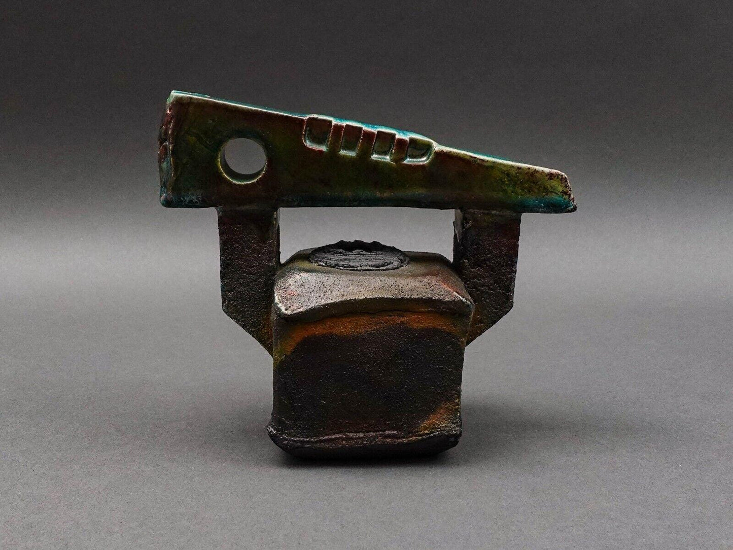 Charles Pearson Whitehead Street Studio Key West Raku Art Pottery Sculpture