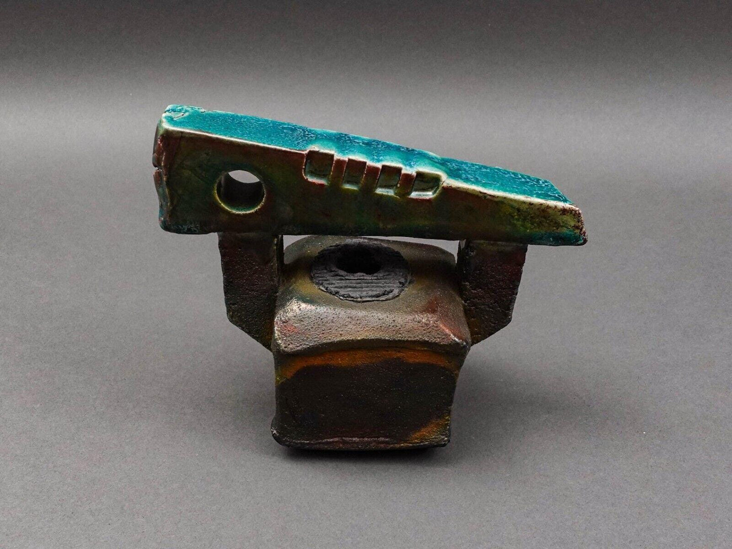 Charles Pearson Whitehead Street Studio Key West Raku Art Pottery Sculpture