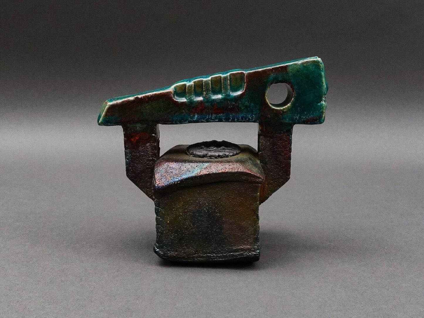 Charles Pearson Whitehead Street Studio Key West Raku Art Pottery Sculpture