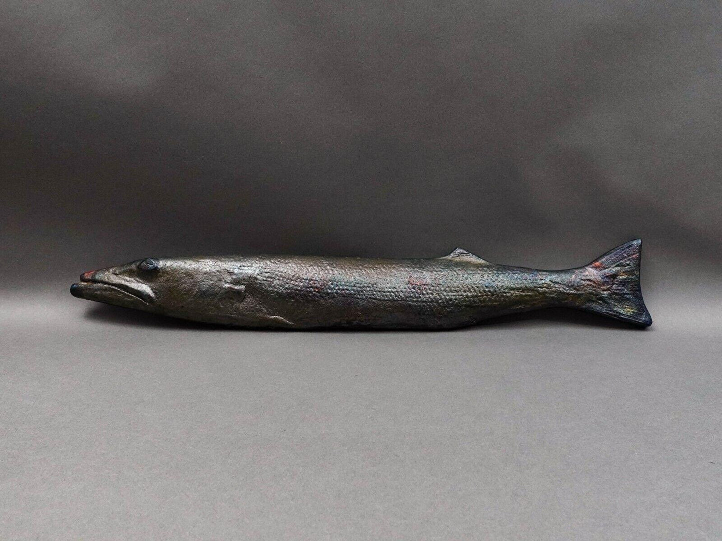 Charles Pearson Whitehead Street Studio Key West Fish Raku Art Pottery Sculpture
