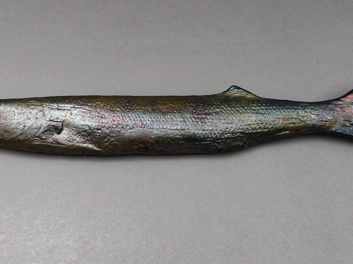 Charles Pearson Whitehead Street Studio Key West Fish Raku Art Pottery Sculpture