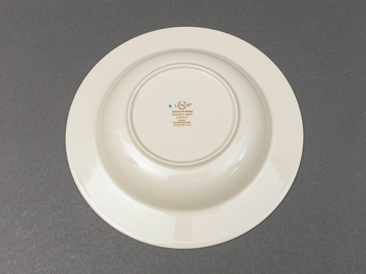 Lenox Lowell Fine Bone China Gold Encrusted Rimmed 9" Soup Bowl Set Of 5