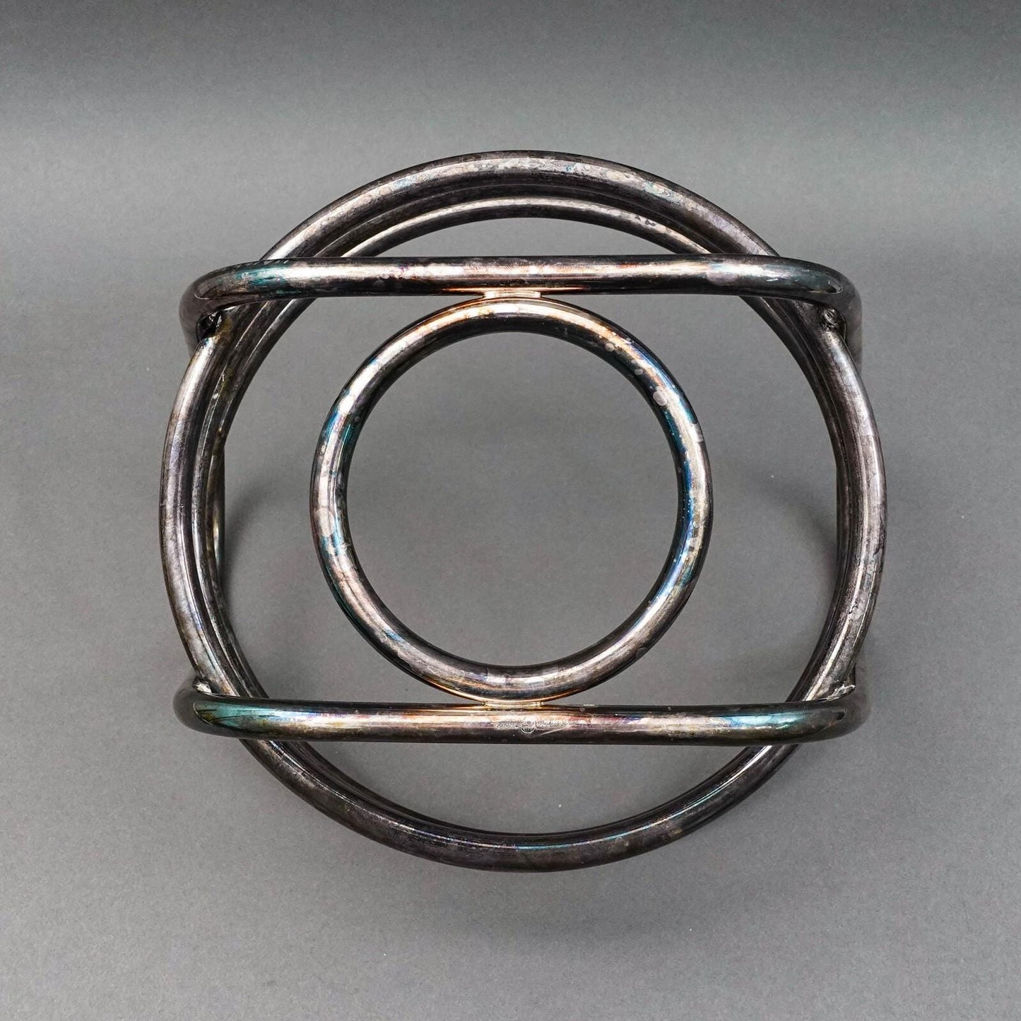 Lino Sabattini (Italian, 1925-2016) MCM Silver Plated Metal Wire Fruit Basket