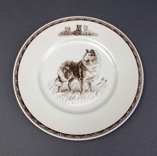 Wedgwood Non-Sporting Terrier Working Dog "Highland Chief " Collie Plate Kirmse
