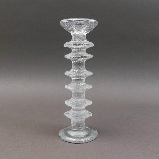 Iittala Finland Timo Sarpaneva Signed MCM Festivo 6 Ring Candle Holder