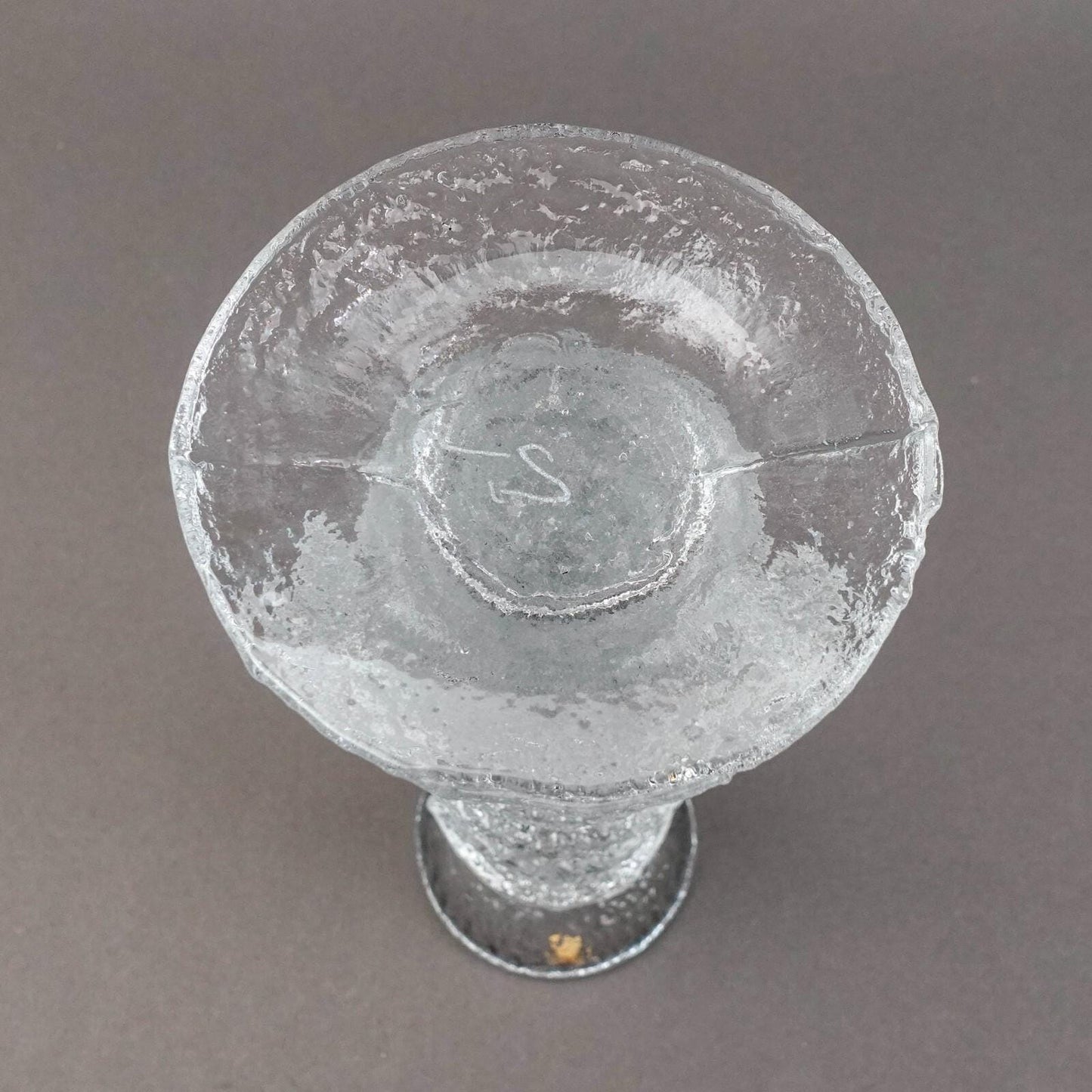 Iittala Finland Timo Sarpaneva Signed MCM Festivo 6 Ring Candle Holder