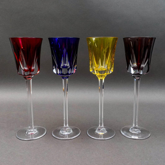Cristal de Sevres 9 3/4" Wine Glass Set Of 4