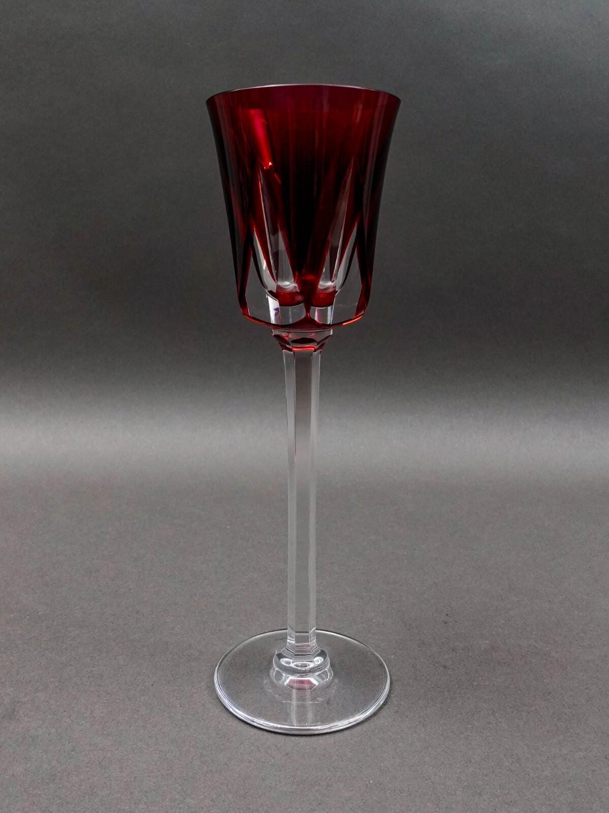 Cristal de Sevres 9 3/4" Wine Glass Set Of 4