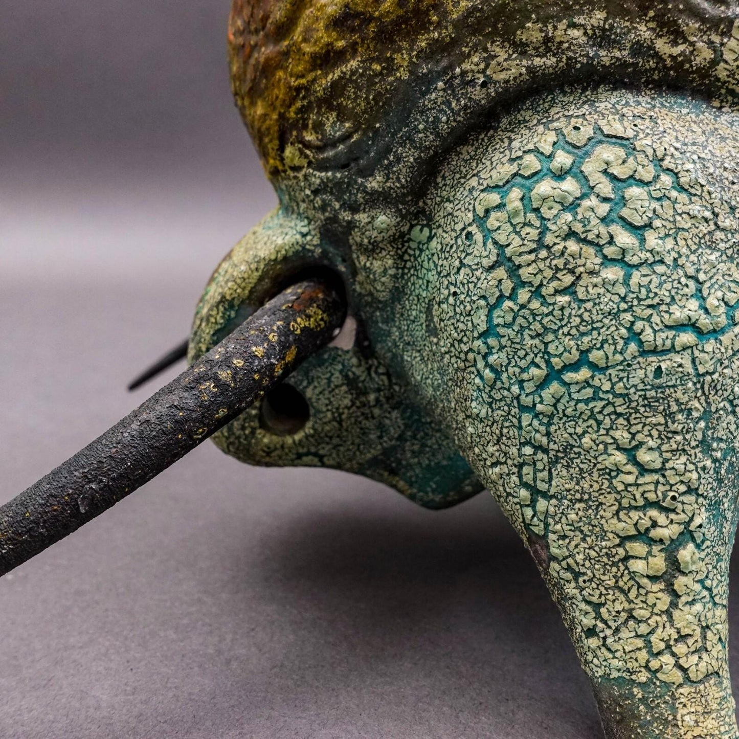 Alvino Bagni Bitossi Italy Raymor Mid Century Charging Bull Pottery Sculpture