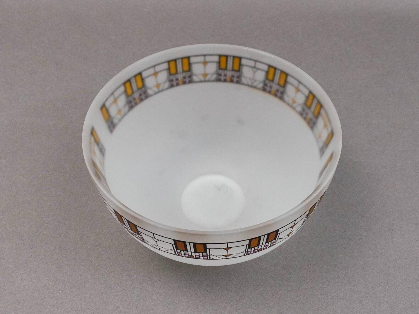 Frank Lloyd Wright Omaggio A Tree Of Life Frosted Glass Bowl Egizia (Read)