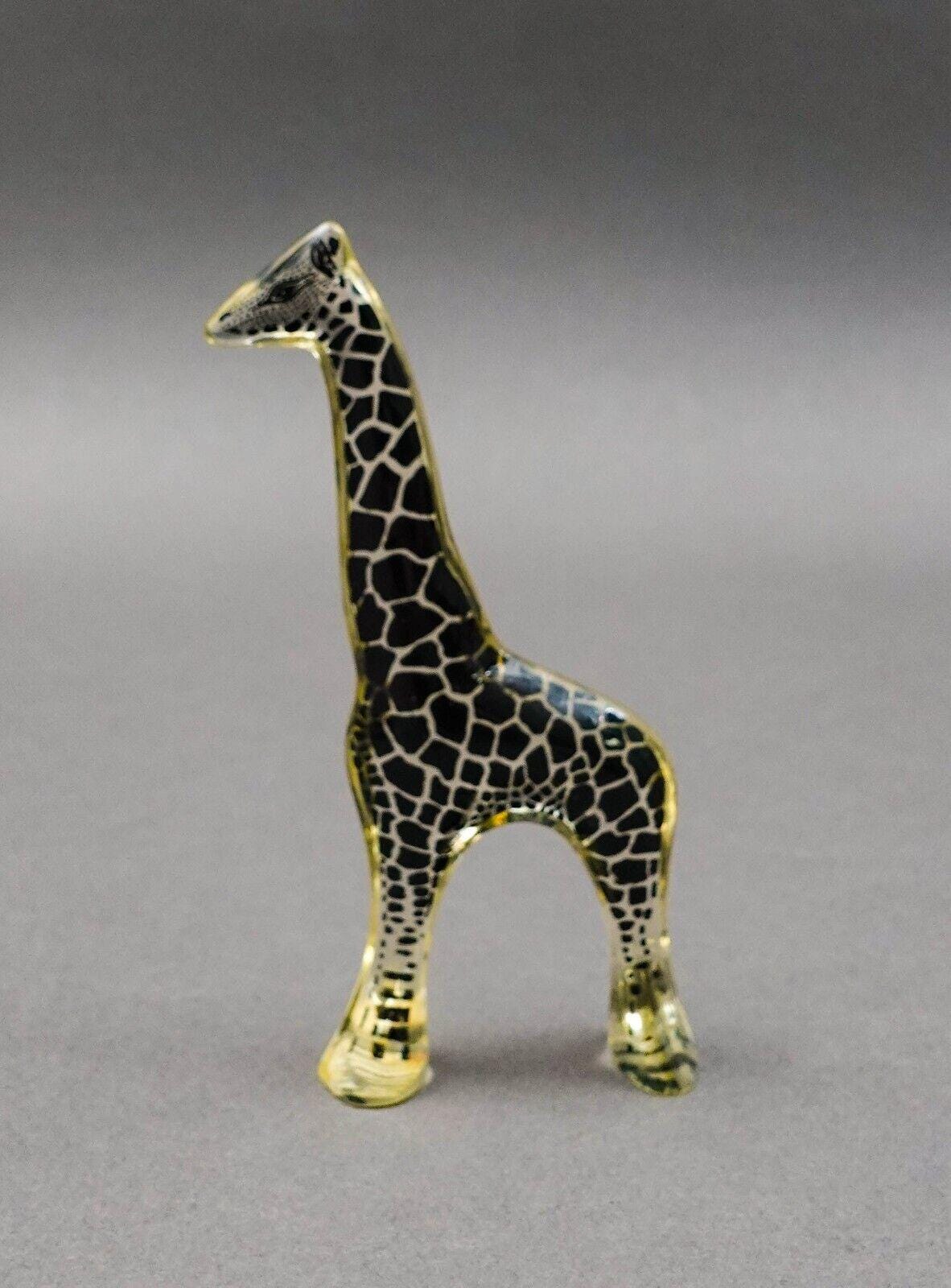 Abraham Palatnik Brazil MCM Lucite Acrylic Small Giraffe Sculpture Figurine 4"