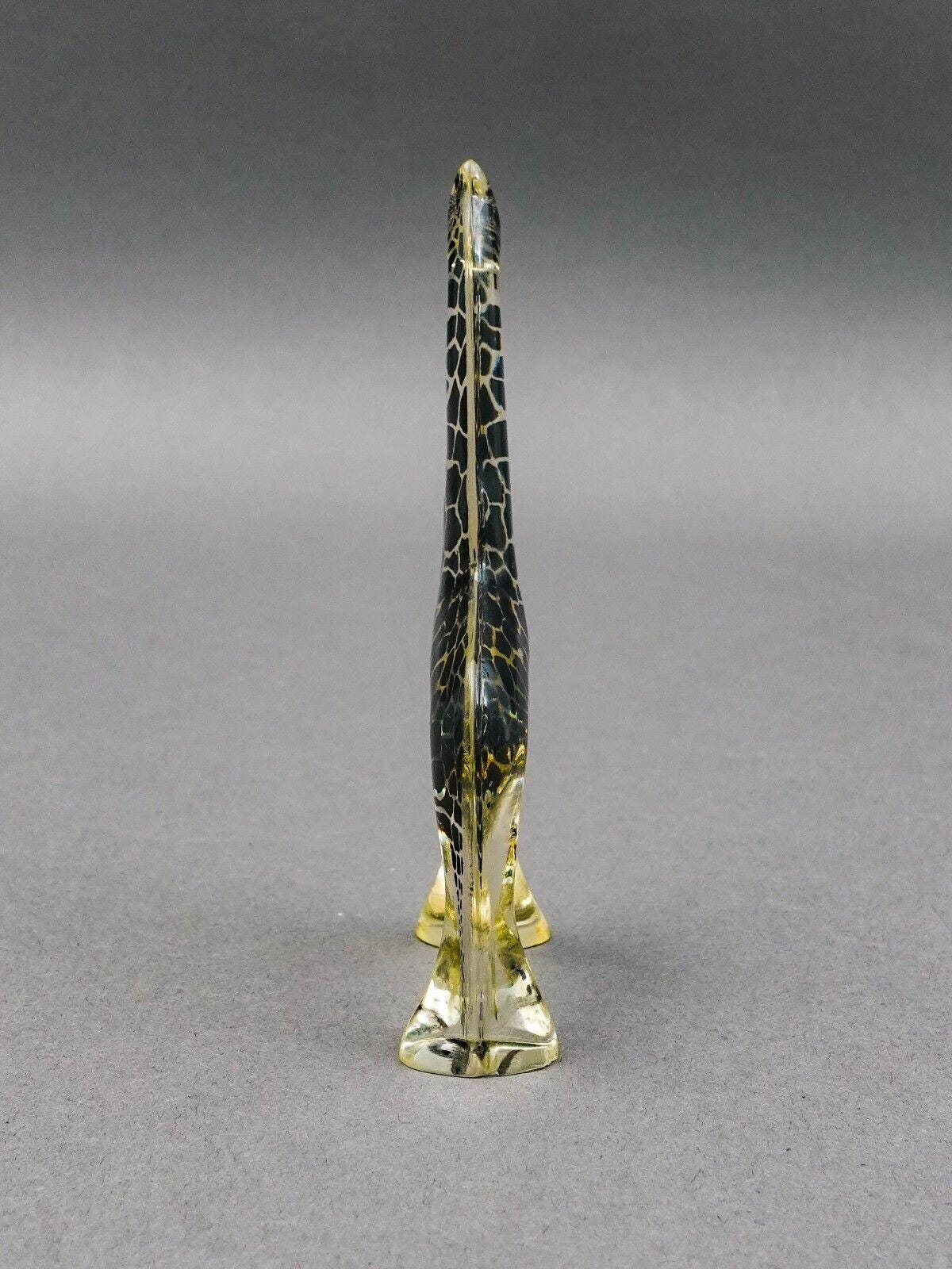 Abraham Palatnik Brazil MCM Lucite Acrylic Small Giraffe Sculpture Figurine 4"