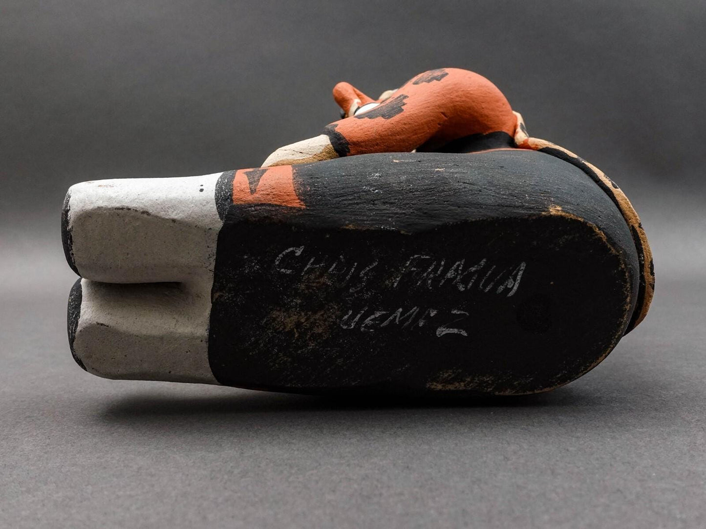Chris Fragua Jemez Pueblo Storyteller 8 Children Pottery Sculpture Figure (Read)
