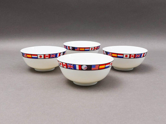 Tiffany & Co Japan 1998 World Congress On Information Technology Bowls Set Of 4
