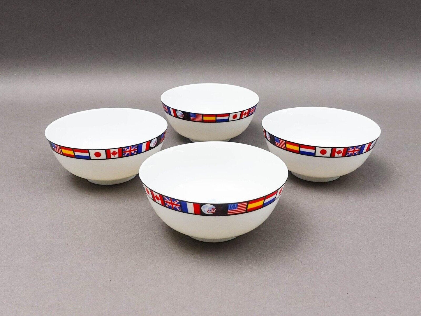 Tiffany & Co Japan 1998 World Congress On Information Technology Bowls Set Of 4