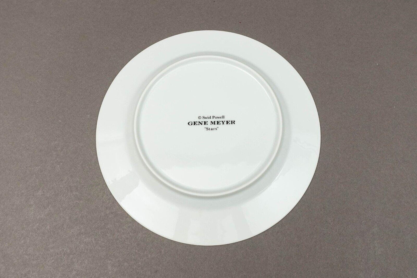Swid Powell Gene Meyer Stars Geometric 8 1/4" Salad Dessert Plate Set Of 4
