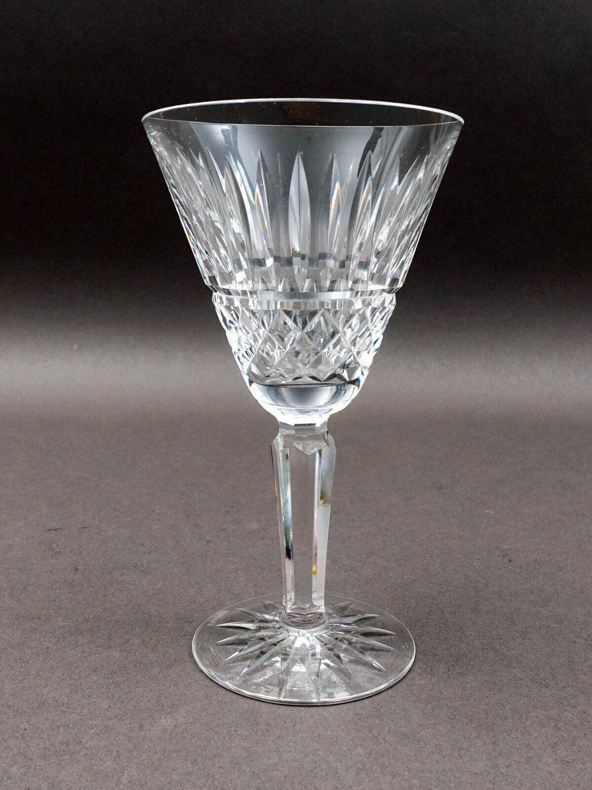 Waterford Crystal Maeve Claret Wine Water Glasses 6 7/8" Set Of 4