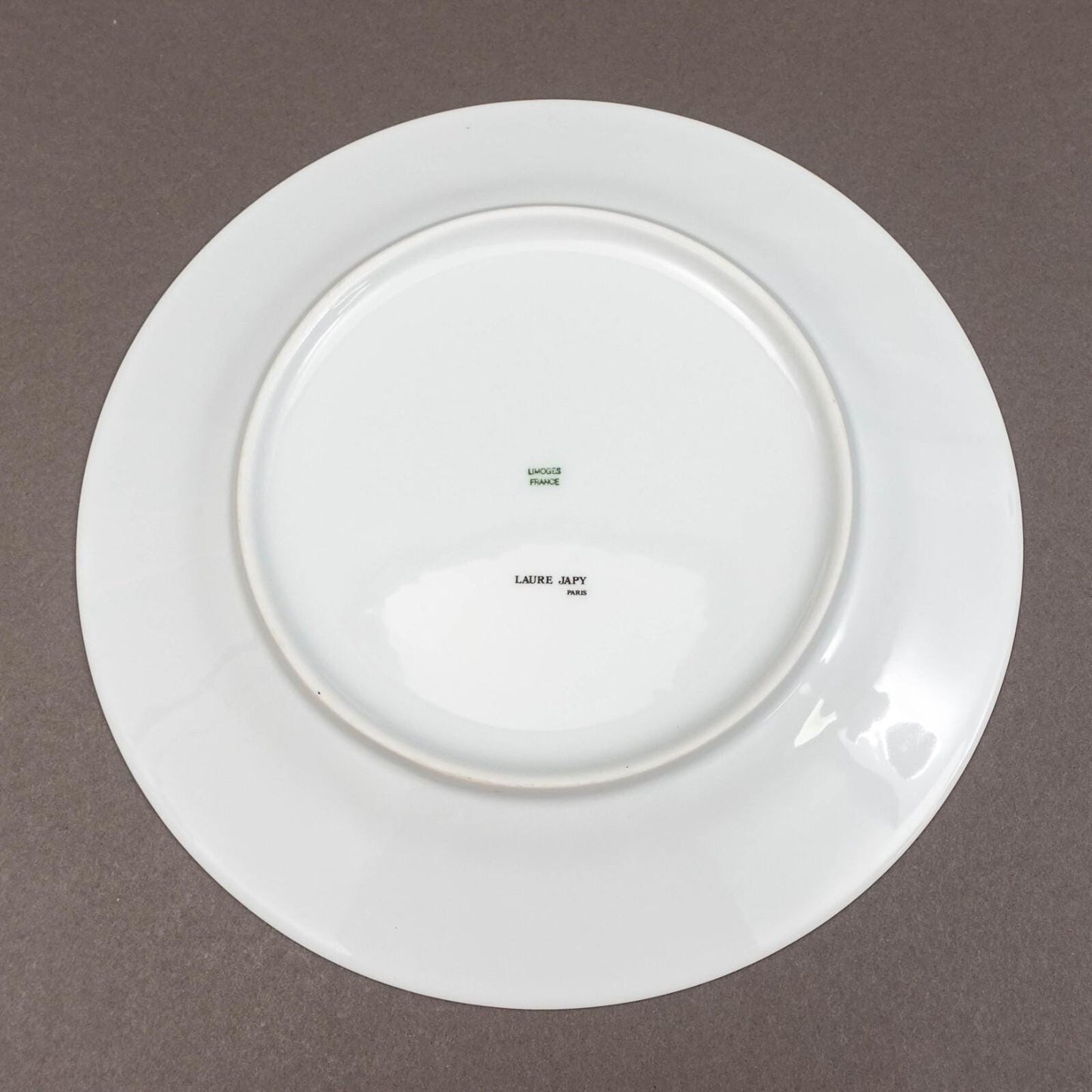 Laure Japy Paris Limoges Jardin Bleu Fruit 11.75" Charger Service Plate Set Of 4