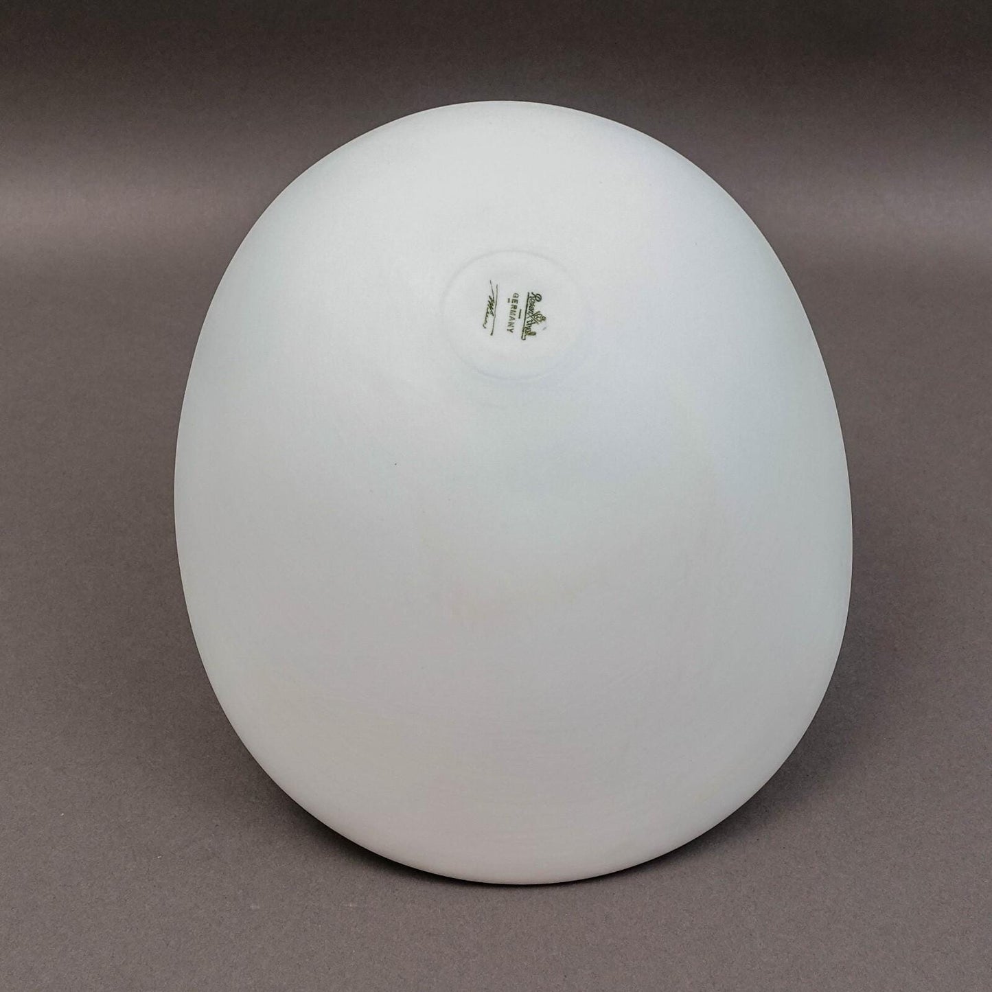 Rosenthal Germany Tappio Wirkkala Vintage Large White Pollo Series Vase 10"
