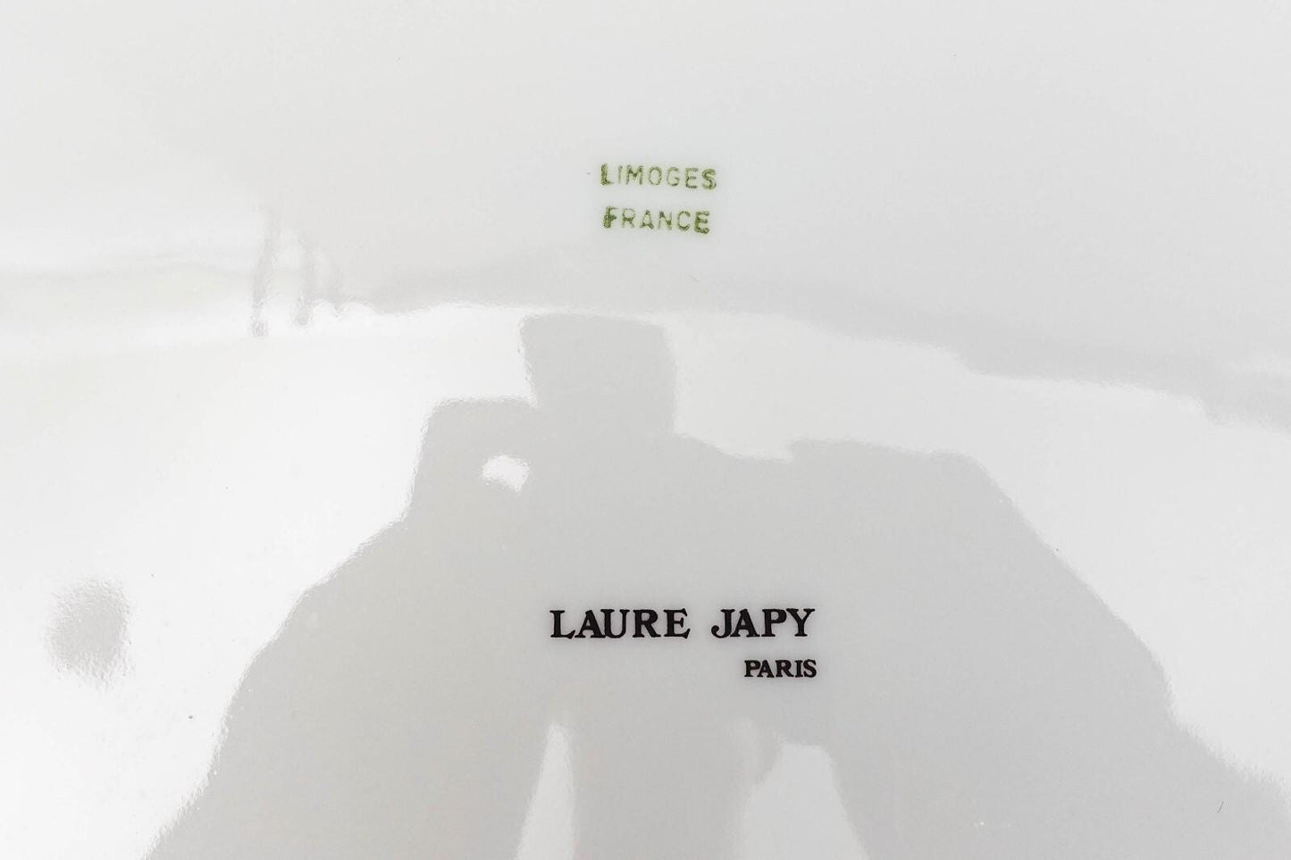Laure Japy Paris Jardin Bleu Fruit 11 3/4" Charger Service Plate Set Of 4 (Read)